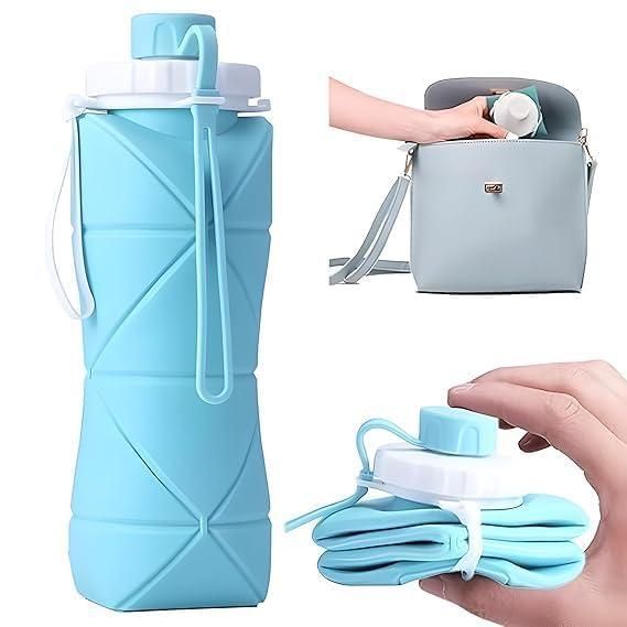 Aero-Fold Silicone Water Bottle – Leakproof, BPA-Free & Travel-ready