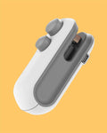2-in-1 Rechargeable Mini Bag Sealer & Cutter – Magnetic Airtight Heat Sealer