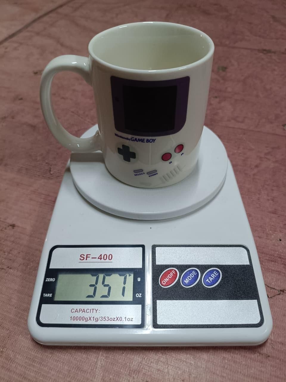Magic Heat-Changing Coffee Mug – Retro Gameboy Edition