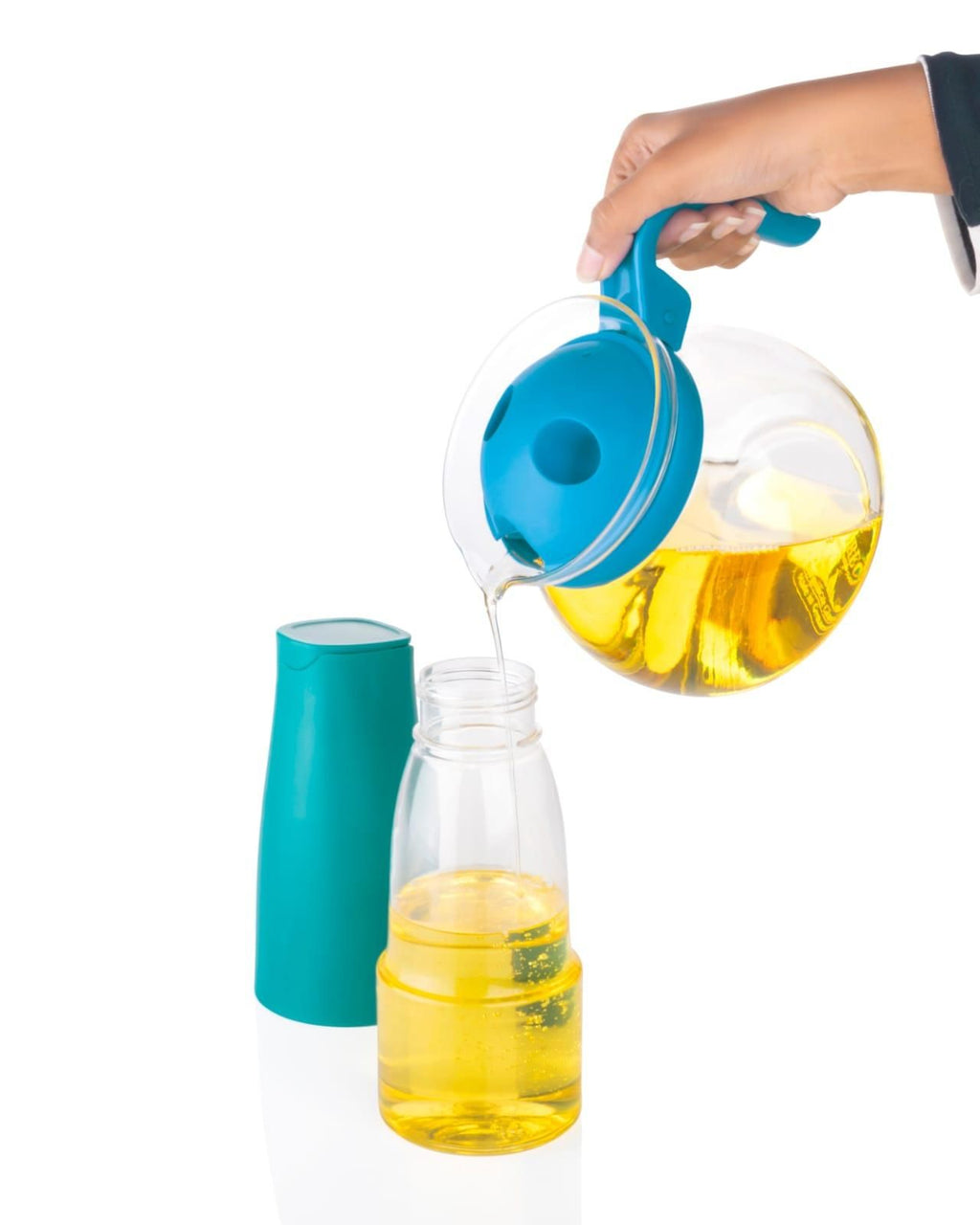 Auto-Flip Leakproof Oil Dispenser – 500ml Smart Kitchen Carafe