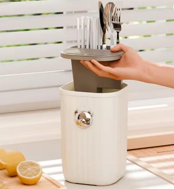 Master-Organizer Knife Holder – Multifunctional Cutlery Stand & Kitchen Storage Solution